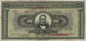 Griechenland / Greece P.100 1000 Drachmen (1926) (3) 