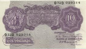 Großbritannien / Great Britain P.366 10 Shillings (1940-48) D-D (1) 