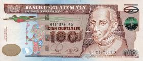 Guatemala P.119 100 Quetzales 2008 (1) 