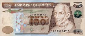 Guatemala P.126a 100 Quetzales 2010 (2014) (1) 