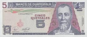 Guatemala P.106a 5 Quetzales 2003 (1) 