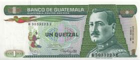 Guatemala P.066 1 Quetzal 1986 (1) 