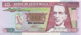 Guatemala P.091 10 Quetzales 1994 (1) 