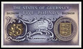 Guernsey P.46b 5 Pounds (1969-75) (1) 