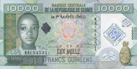 Guinea P.45 10000 Francs 2010 (1) 
