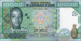 Guinea P.42a 10000 Francs 2007 (1) 