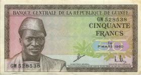 Guinea P.12 50 Francs 1960 (2) 