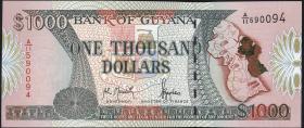 Guyana P.33 1000 Dollars (1996) (1) 