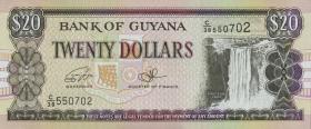 Guyana P.30f 20 Dollars (2016) (1) 