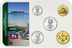 Kursmünzensatz Haiti / Coin Set Haiti 