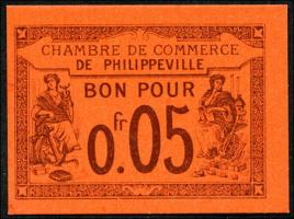 Algerien / Algeria 0,05 Franc 1915 Chambre de Commerce de (1) 
