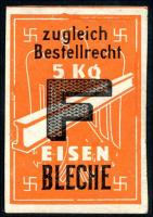 3. Reich Ersatzzahlungsmittel Eisen/Bleche 5 Kg (2) 