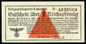R.515: Kriegsgefangenengeld 1 Reichspfennig (1) Serie 9 