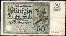 R.162: 50 Rentenmark 1925 (5) 