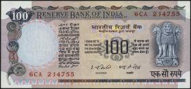 Indien / India P.085d 100 Rupien (1975) (1) 