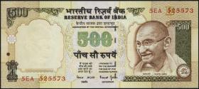 Indien / India P.093c 500 Rupien (2000-02) B (1) 
