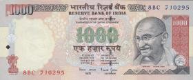 Indien / India P.094a 1000 Rupien (2000) (1) 