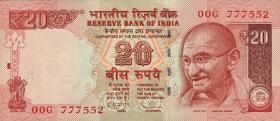 Indien / India P.103 20 Rupien 2013 (1) 