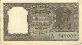 Indien / India P.031 2 Rupien (2) 