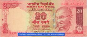 Indien / India P.096c 20 Rupien 2007 E (1) 