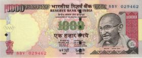 Indien / India P.100f 1000 Rupien 2007 (1) 
