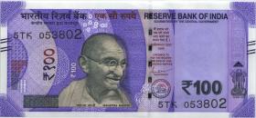 Indien / India P.112m 100 Rupien 2021 (1) 