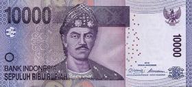 Indonesien / Indonesia P.150a 10000 Rupien 2010 (1) 
