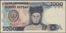 Indonesien / Indonesia P.124 1000 Rupien 1987 (1) 
