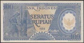 Indonesien / Indonesia P.098 100 Rupien 1964 (1) 