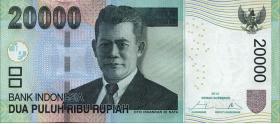 Indonesien / Indonesia P.151d 20000 Rupien 2014 (1) 