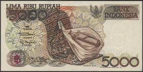 Indonesien / Indonesia P.130 5000 Rupien 1993-2000  (1) 