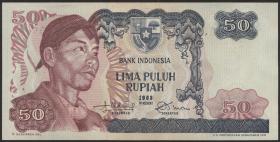 Indonesien / Indonesia P.107 50 Rupien 1968 (1) 