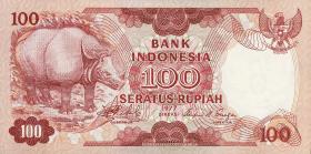 Indonesien / Indonesia P.116 100 Rupien 1977 (1) 