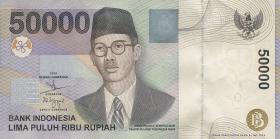 Indonesien / Indonesia P.139a 50000 Rupien 1999 (1) 