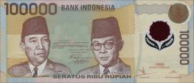 Indonesien / Indonesia P.140 100.000 Rupien 1999 (1) 