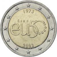 Irland 2 Euro 2023 50 Jahre EU-Beitritt prfr 