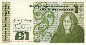 Irland / Ireland P.70c 1 Pound 1984 (1) 