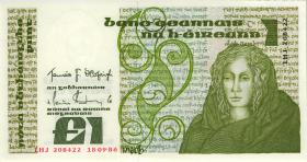 Irland / Ireland P.70c 1 Pound 1986 (1) 