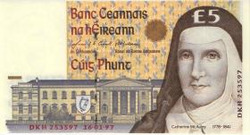 Irland / Ireland P.75b 5 Pounds 1997 (1) 