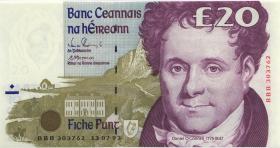 Irland / Ireland P.77r1 20 Pounds 1993 BBB replacement (1) 