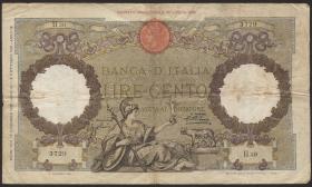 Italien / Italy P.055a 100 Lire 1932 (3-) 