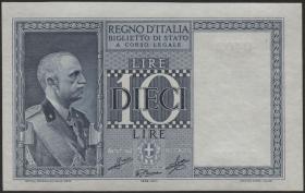 Italien / Italy P.025c 10 Lire 1939 (1) 