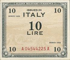 Italien / Italy P.M13b 10 Lire 1943 (1) 