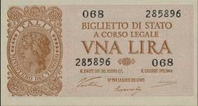 Italien / Italy P.029a 1 Lire 1944 (1) 