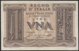 Italien / Italy P.026 1 Lire 1939 (1/1-) 