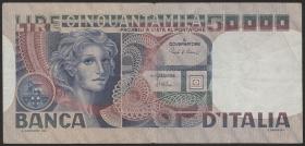 Italien / Italy P.107c 50000 Lire 1980 (3+) 
