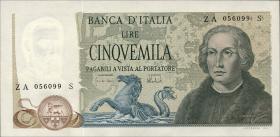 Italien / Italy P.102b 5000 Lire 1973 (1) 