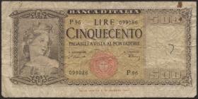 Italien / Italy P.080a 500 Lire 1944 (5) 