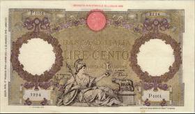 Italien / Italy P.060 100 Lire 1943 (3+) 