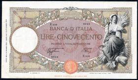 Italien / Italy P.051d 500 Lire 21.5.1941 (3) 